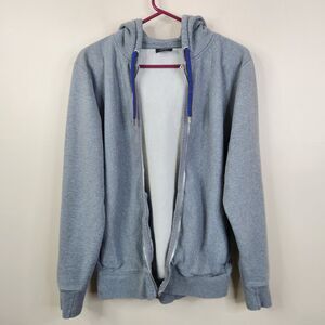 PS Paul Smith Mens Long Sleeve Full Zip Cotton Drawstring Hoodie Medium